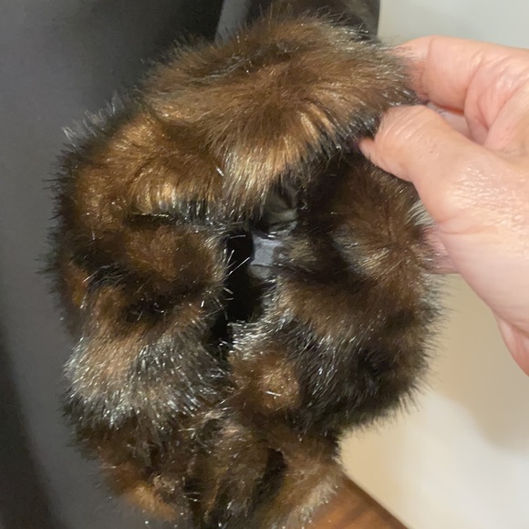 NWOT- Zara black top w faux fur  $40 - Picture 10 of 11